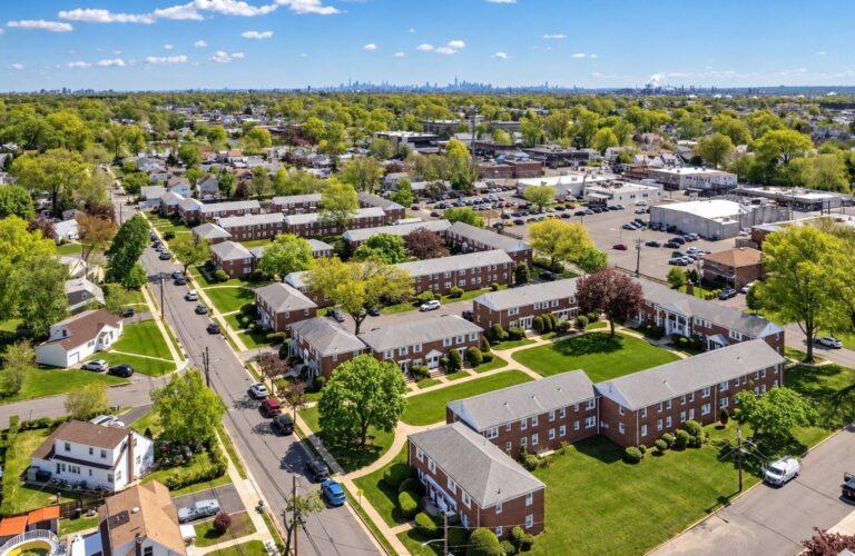 Multifamily window replacement in Linden, New Jersey by Pexic Windows